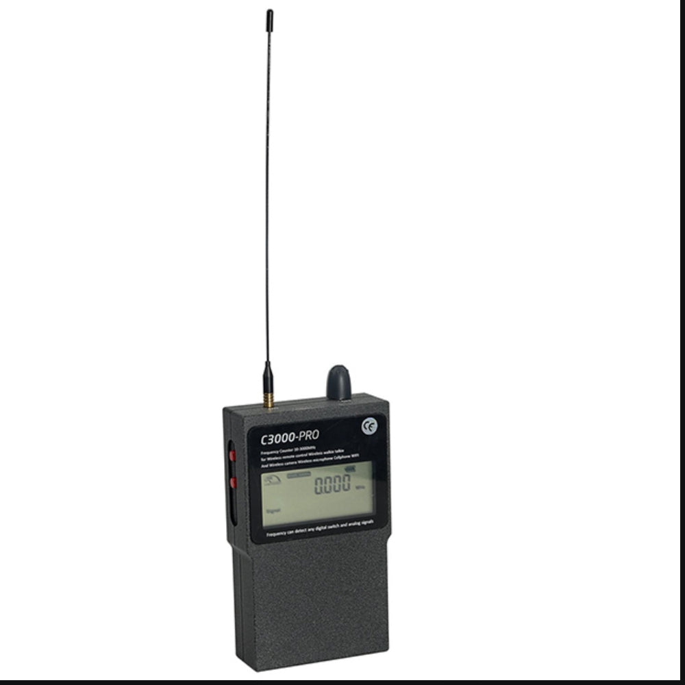 Hawksweep HS-C3000 Pro RF Bug Detector Digital Frequency Counter 3GHz Tracker Spy Camera Signal Finder