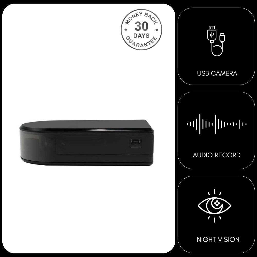 Black Box Battery Wireless Wi-Fi Security Camera 180º Horizontal Pan 1080p FHD Video