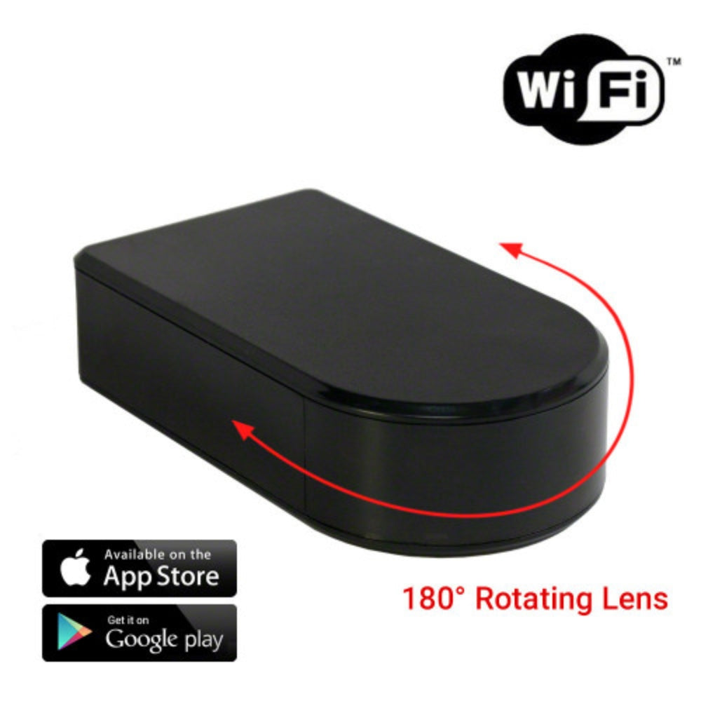 Black Box Battery Wireless Wi-Fi Security Camera 180º Horizontal Pan Night Vision 1080p FHD Video