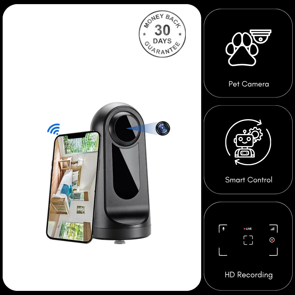 TUYA Smart Pet Wifi Camera Home Security 2MP Full HD 1080p Video Recorder
