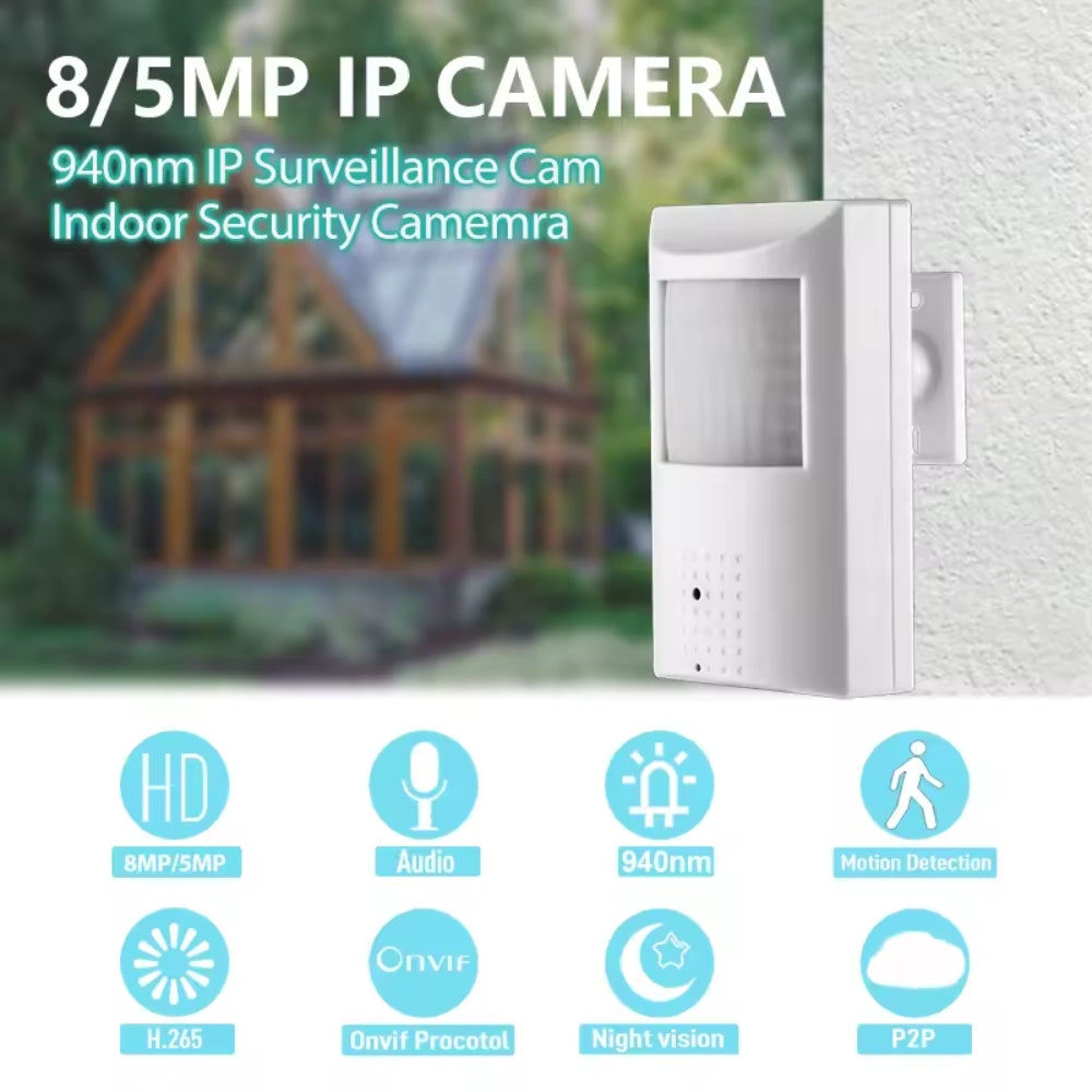 4K UHD 4G LTE Wireless Security Camera in Alarm Sensor with Night Vision & Motion Detection