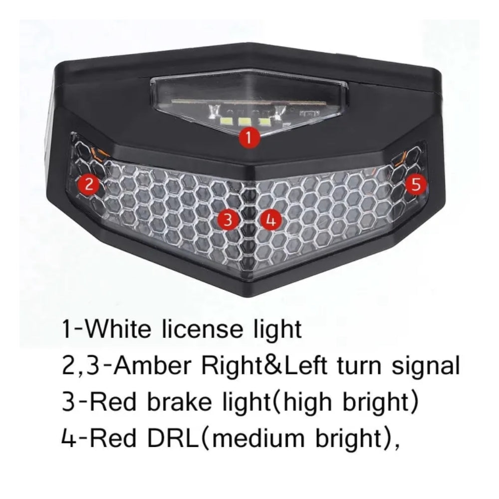 LK110 GPS Bike Tracker 4G Global Band in Bicycle Lamp 60 Day Battery GEO Fence Vibration Speed Alarm Notification