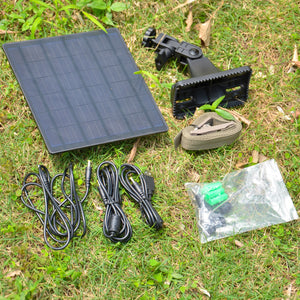 SP200 12V Battery 5W Solar Panel Charger 2x 5000mAh Rechargeable Li-ion Dual 6v/12v Output