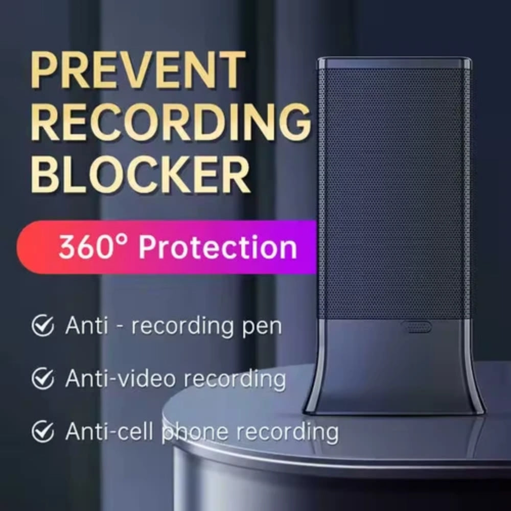 F-12 Anti Recording Microphone Monitoring Eavesdropping Ultrasonic Sound Wave Generator Prevention Guard