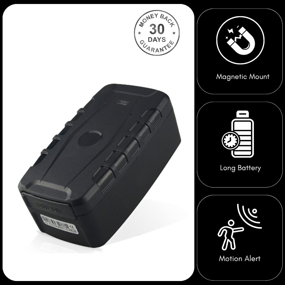 LK209C 4G GPS Car Tracker Magnetic Locator 20000mAh 240 Day Battery Truck Lorry Van Tracking