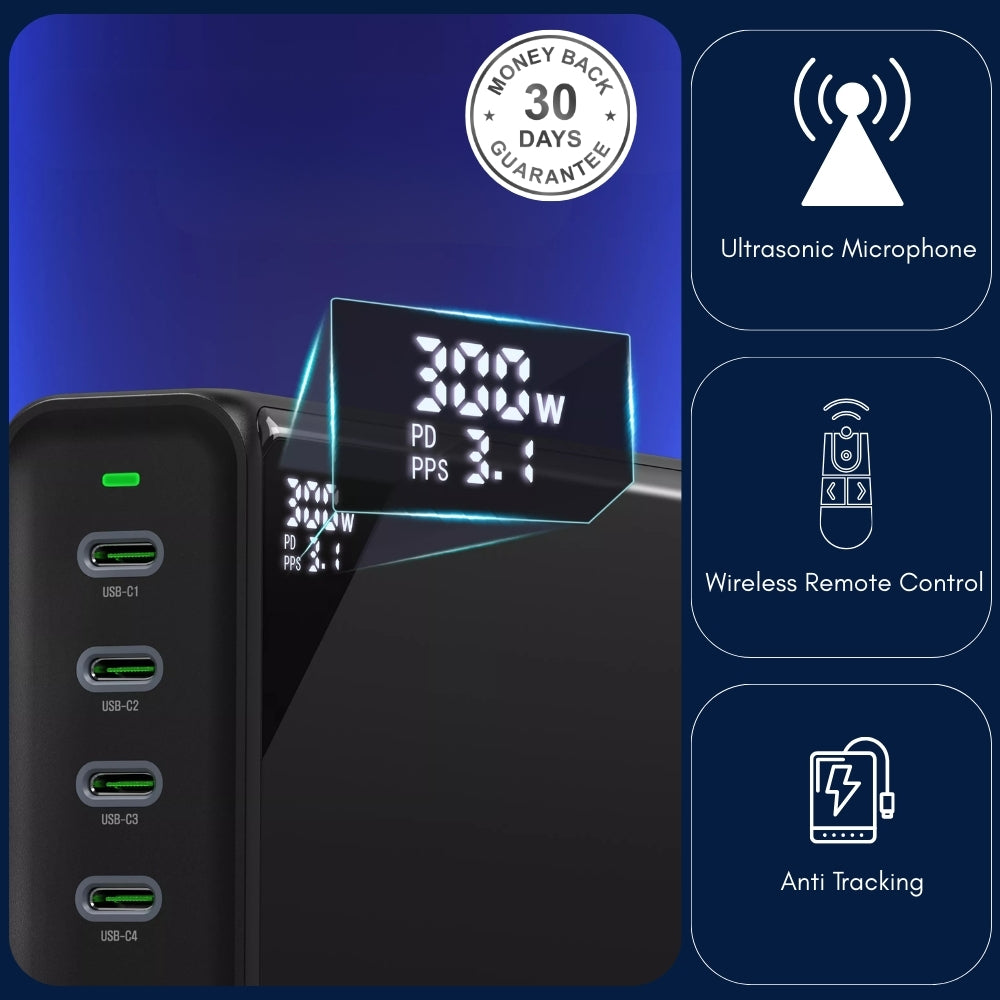 F-50 Anti Recording Microphone Interference Audio Bugs, Voice Recorder, Phone Recording Stop Working