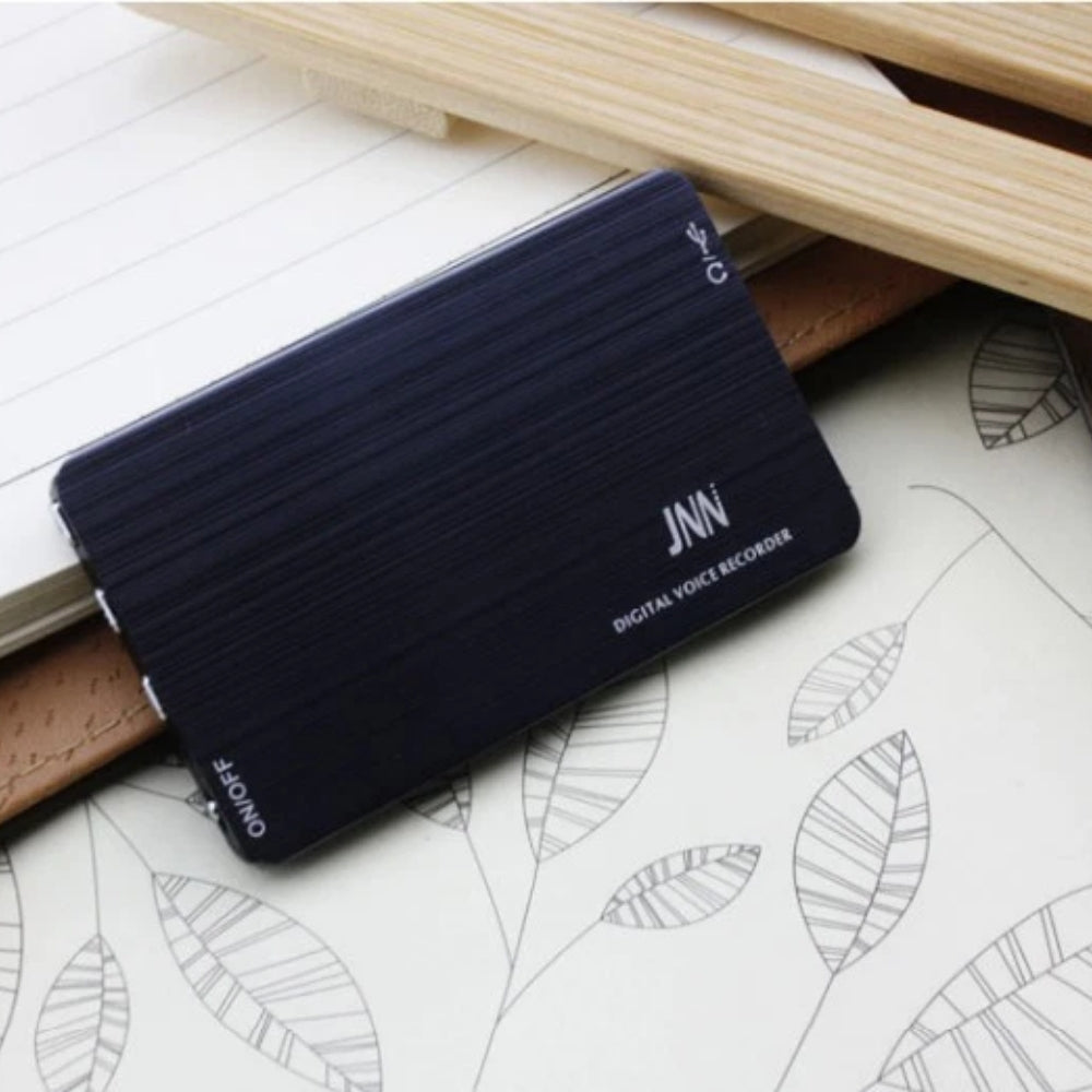 M2 Credit Card Recorder Sound Activated 80 Hours Battery High Quality 1536Kbps .WAV Audio