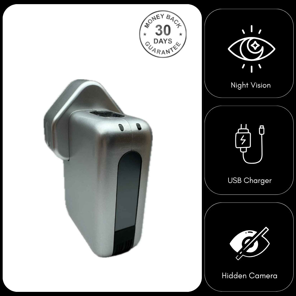 4K UHD Camera in USB Phone Charger Wireless Wi-Fi Night Vision 128GB Video Recorder