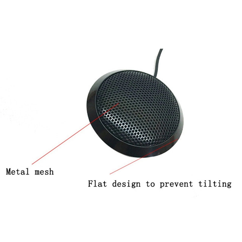 Desktop Boundary Microphone USB 3.5mm XLR PC Gaming Meetings Vlog Interviews Conference calls