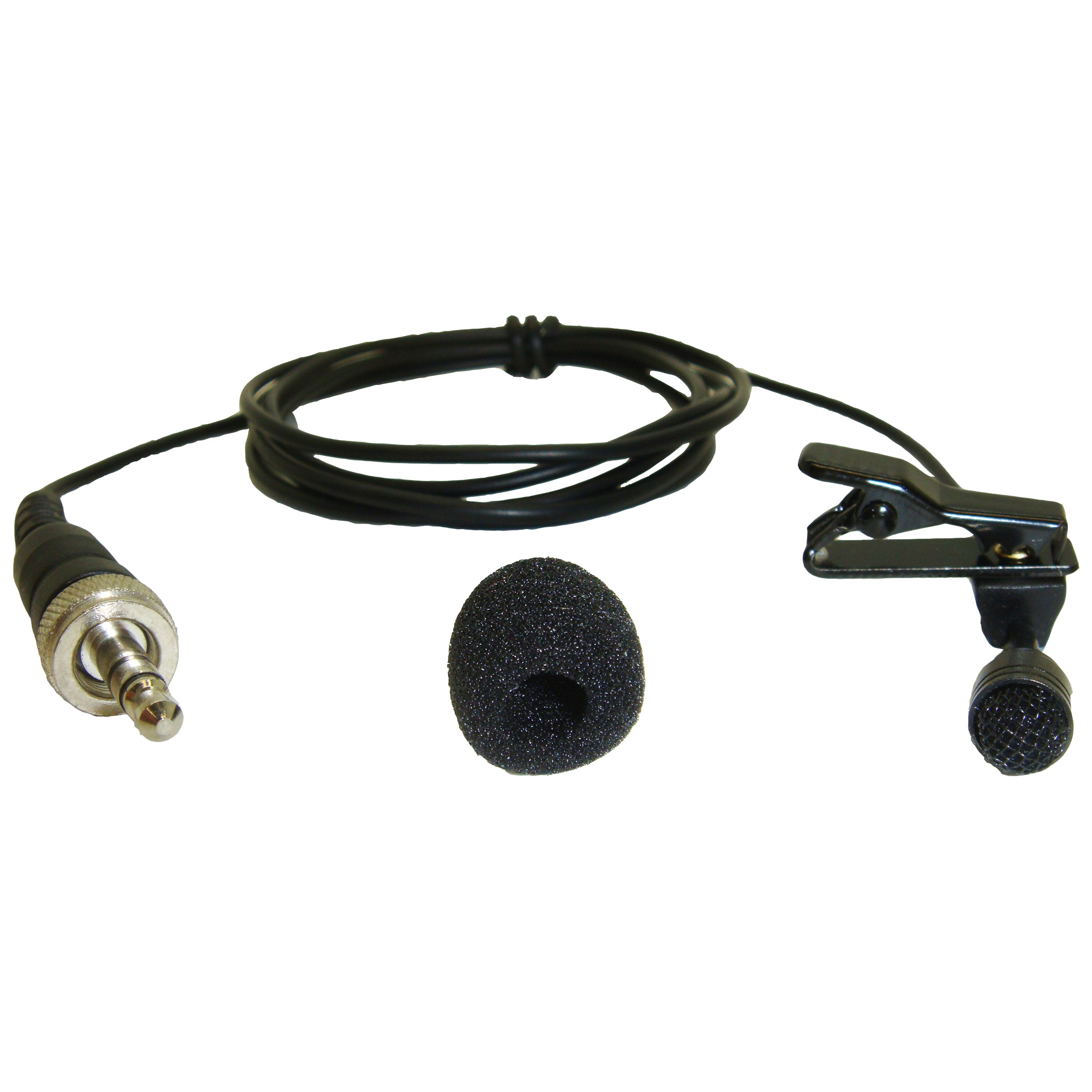Professional Lavaliere Lapel Microphone for Wireless Body Pack Radio Transmitters Omnidirectional Condenser