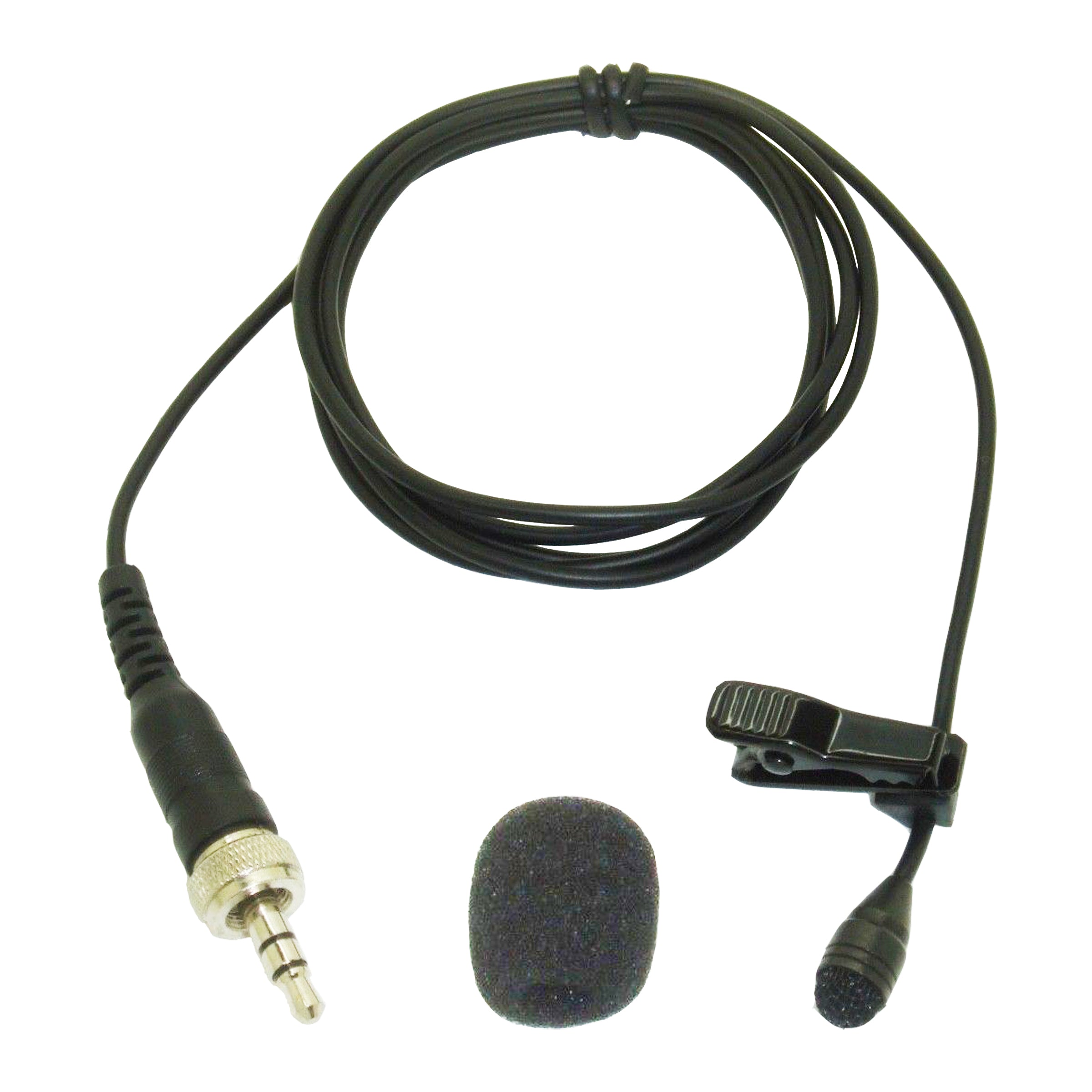 Lavaliere Microphones for Sony UTX WRT Wireless Body Pack Transmitters with 3.5mm Locking Jack Plug