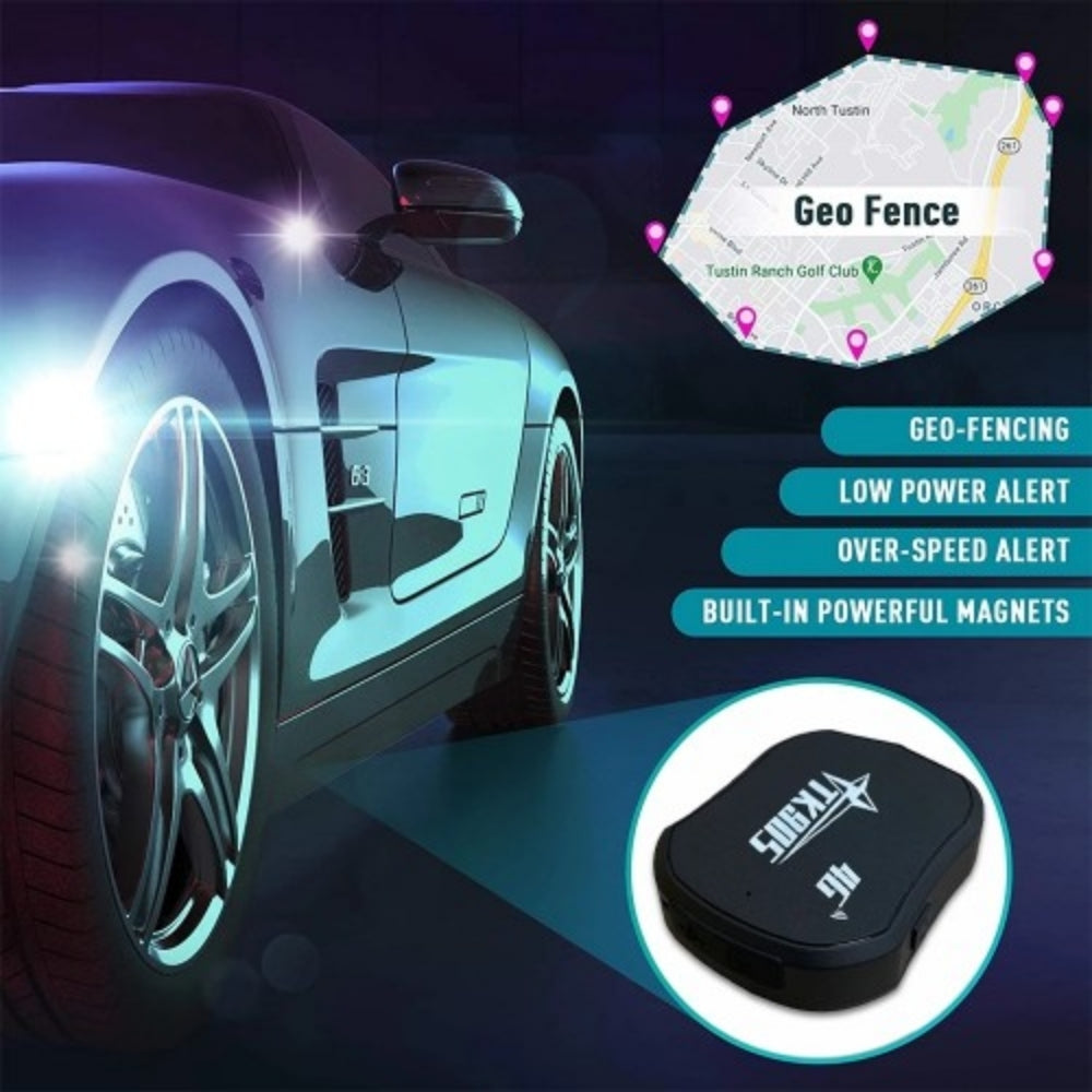 TK905 Global Band GPS Tracker 20 Day Battery GEO Fence Motion Speed Drop Alarm Notification
