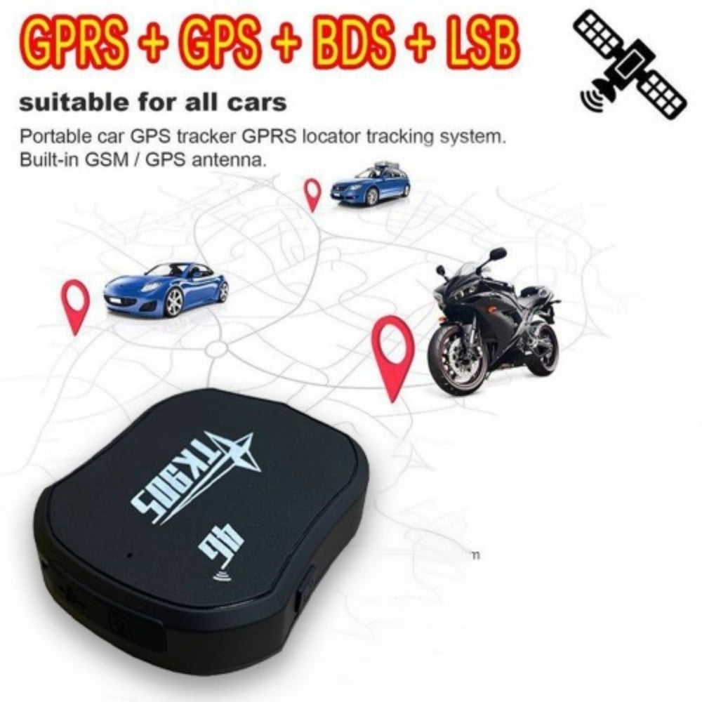 TK905 Global Band GPS Tracker 20 Day Battery GEO Fence Motion Speed Drop Alarm Notification