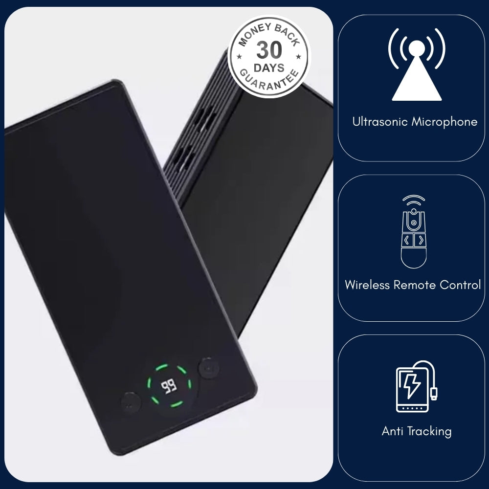 F-10 Portable Anti Recording Ultrasonic Sound Wave Generator Stop Microphone Recorder  Eavesdropping  Listening Device