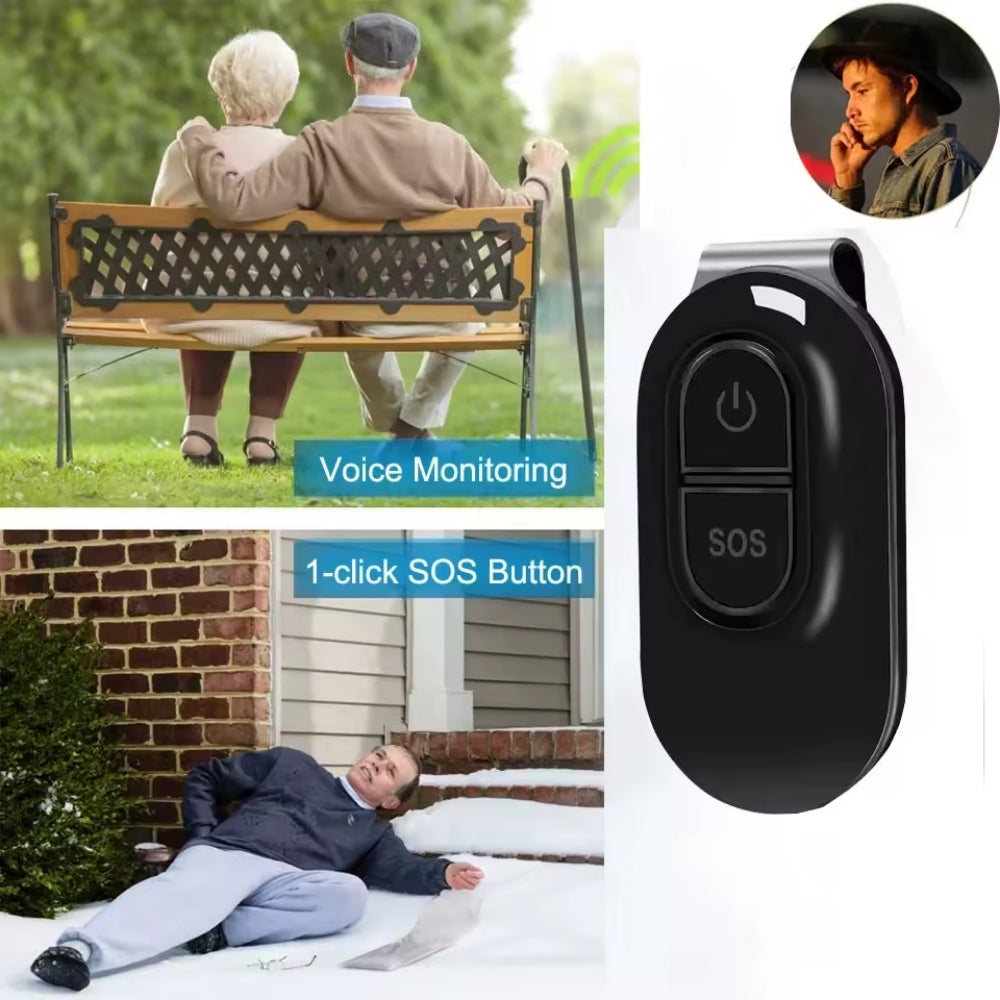 LK106 4G Mini GPS Tracker Personal Body Worn SOS Real Time Locator 7 Day Battery GEO Fence Alarm Notification