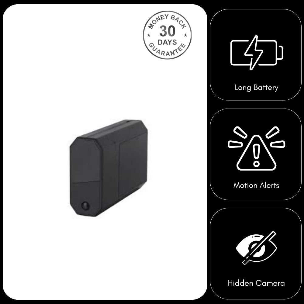 Ultra Long Battery Black Box Wi-Fi Hidden Camera Video Recorder Motion Detect Alerts