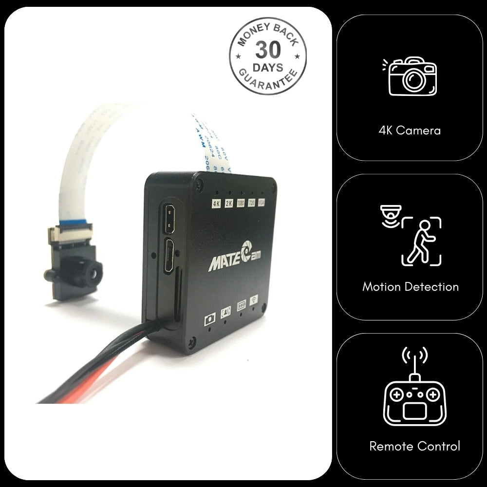 MateCam 4K UHD 13MP Camera Video Recorder P2P Wi-FI Module Motion Detection & Remote Control