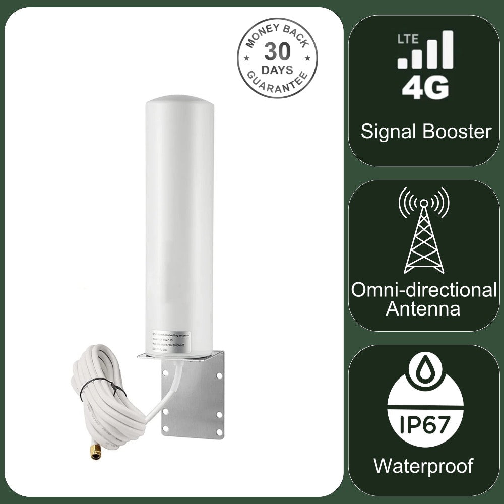 4G LTE High Gain Antenna Omni-Directional Aerial For Wireless Wi-Fi Security CCTV Camera