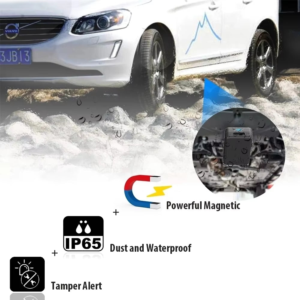 TK915 GPS Car Tracker 4G LTE TKSTAR Magnetic Waterproof 120 Day Battery Life