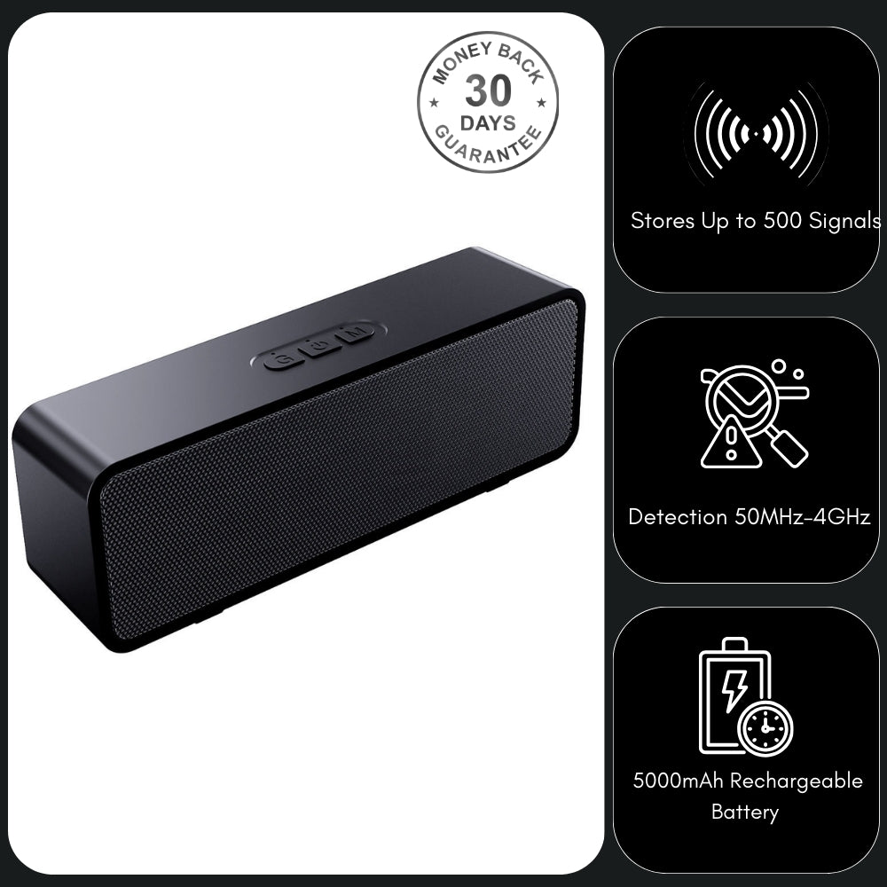 F-19 Anti Recorder Microphone Ultrasound Wave Generator Stops Phone Recording Listening Devices