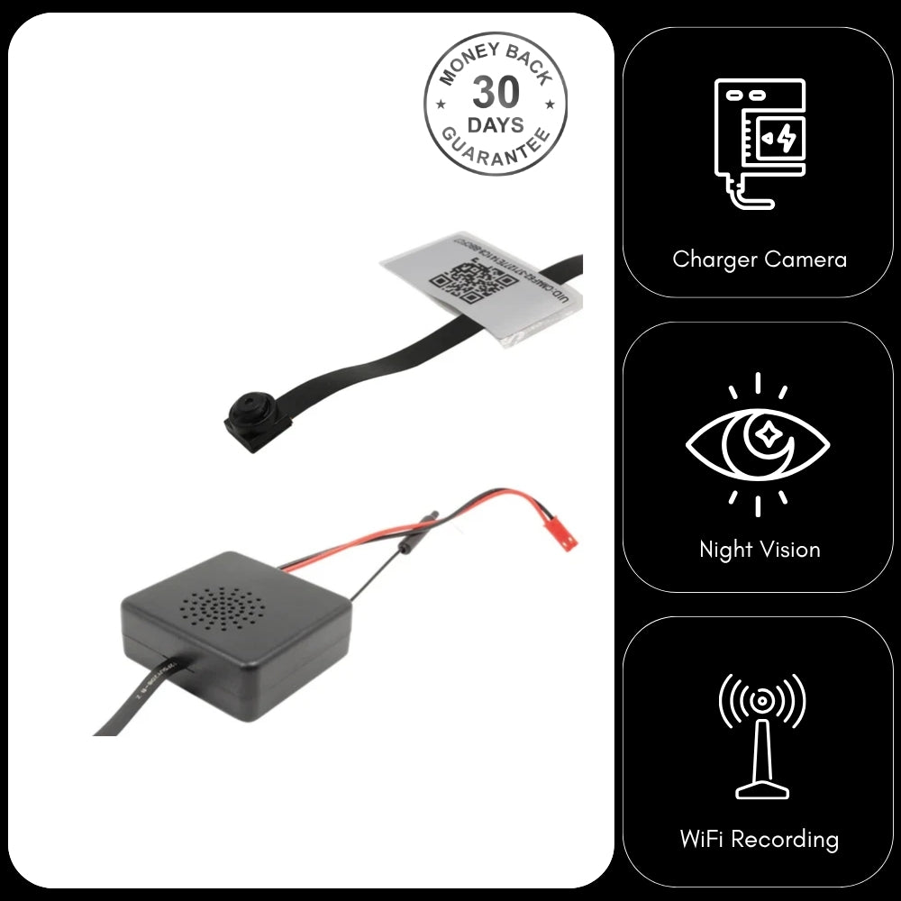 Wireless Wi-Fi 2MP Pin Hole Camera Video Recorder Module 1080p Full HD with 1500mA Battery