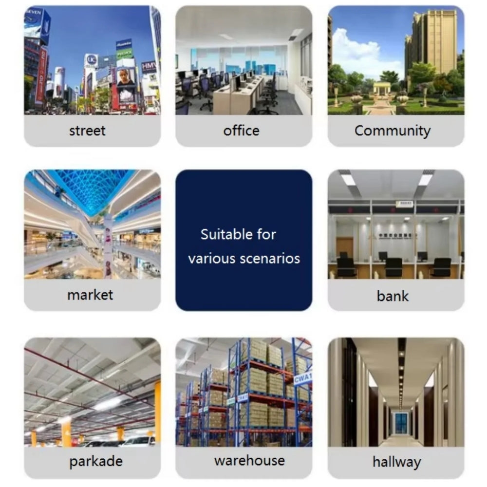 CCTV Audio Microphone Outdoor Noise Reduction Sensitive Pickup Sound Monitor for Security Camera