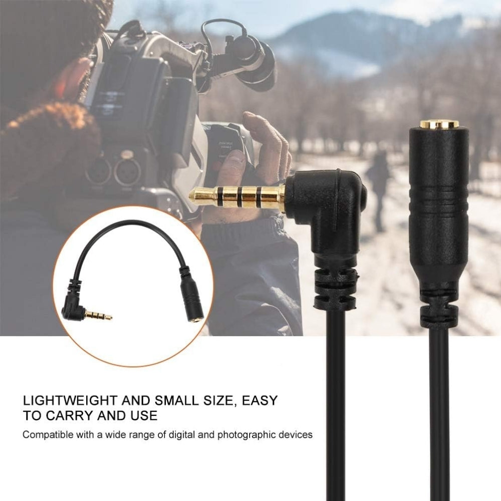 Dual 2x Lavaliere Microphone Lapel Tie Clip For Smartphone and DSLR Camera 3.5mm Jack