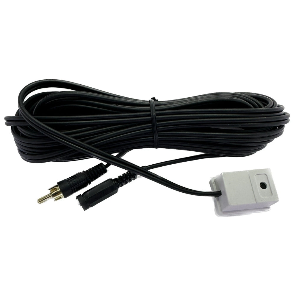 Indoor/Outdoor CCTV Microphone Miniature Size RCA Phono Audio Output 2.1mm 12v DC Input