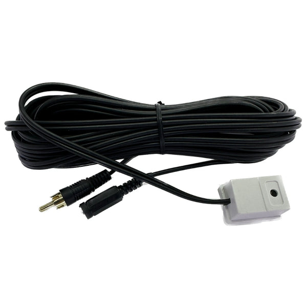 Indoor/Outdoor CCTV Microphone Miniature Size RCA Phono Audio Output 2.1mm 12v DC Input