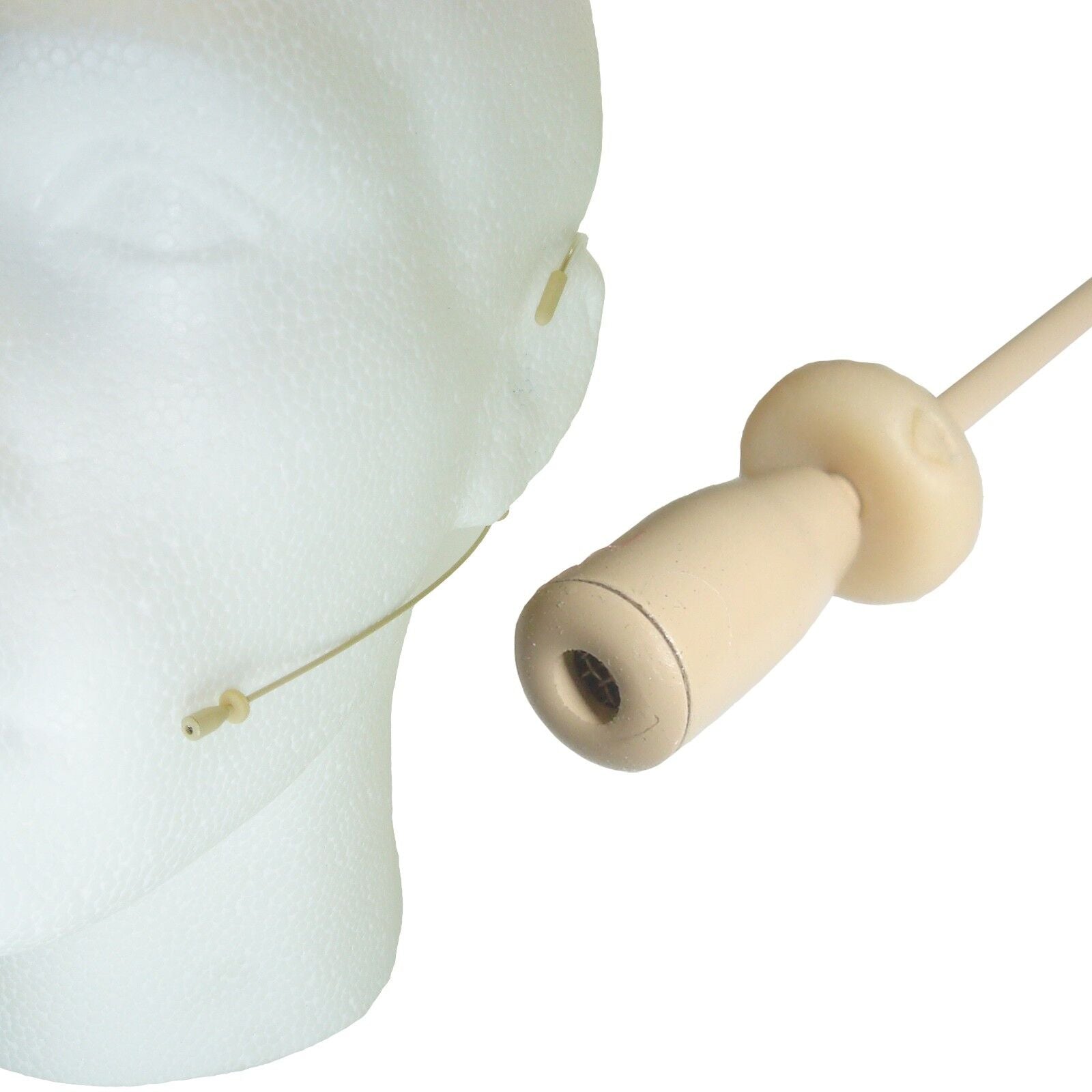 Double Ear Hook Microphone for Sony Body Pack Transmitters with 3.5mm Jack or 4 Pin Hirose Input
