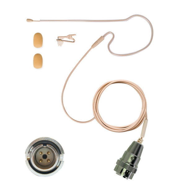 Single Earset Ear-Hook Microphone for Sony Body Pack Transmitter UTX WRT UWP URX