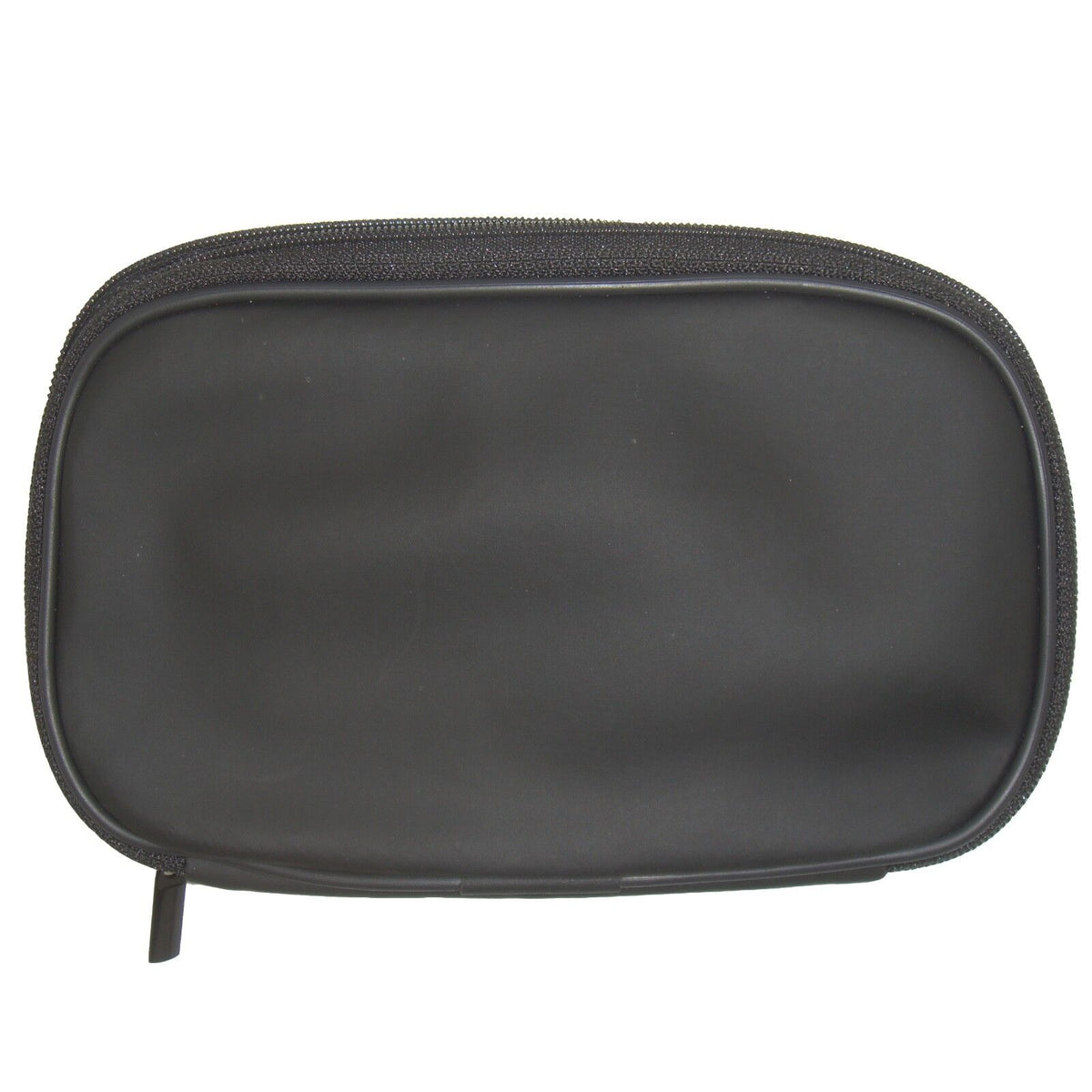 Black PVC Microphone Carry Case for Single Ear Lavaliere Lapel 18cm x 10cm x 1cm
