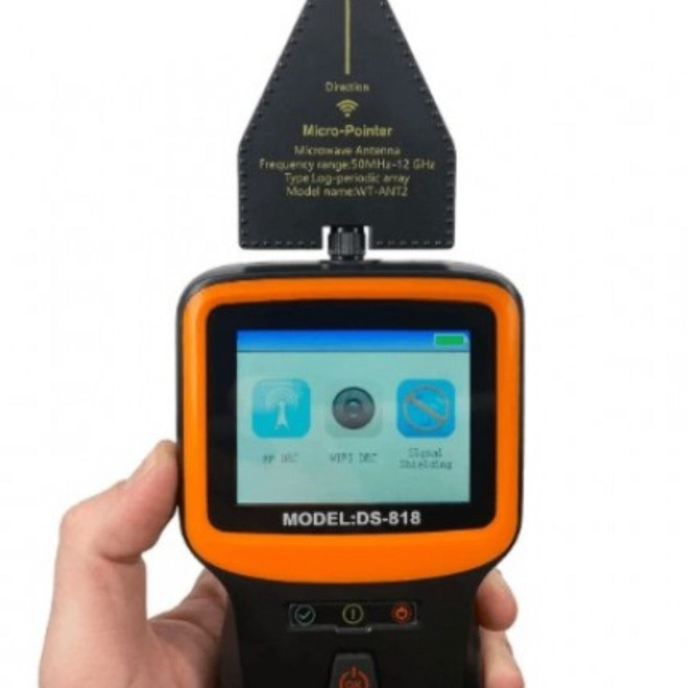 DS-818 Professional Anti-Spy Bug Detector find Wifi Camera GPS Tracker GSM Audio RF Signal