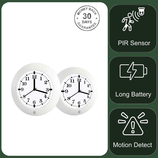 Wall Clock Camera PIR Motion Detection Video Recorder 1080p HD Ultra Long Battery Standby