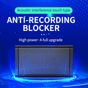 Anti-Recording Guard Acoustic Interference Microphone Jammer Blocks Smartphone / Digital Recorder
