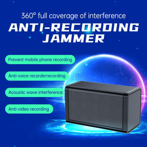 Microphone Recorder Jammer Stop Room Bugs / Smartphone / Spy Camera from Working