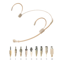 Shure Unidirectional Cardioid Headmic Microphone Double Ear-Hook 4 Pin TA4F & Lemo 3