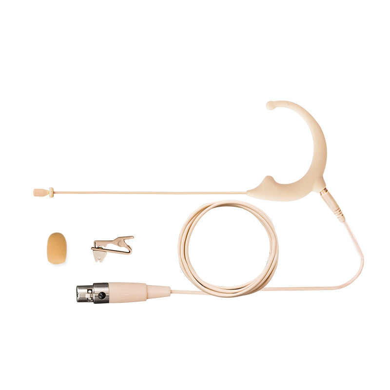 Microphones for Gemini 3 Pin Mini XLR TA3F Body Pack Transmitters - Lavaliere Lapel - Ear Hook - Headset Mics