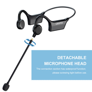 KM-GWP91 Waterproof Wireless Headset Microphone for Fitness Aerobics Swimming Instructor