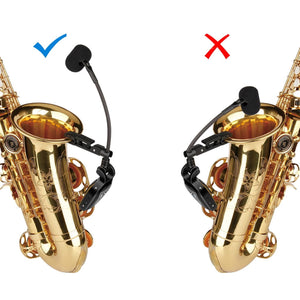 Kimafun KM-U307-1 Professional Wireless Saxophone Microphone System with in-ear Monitoring