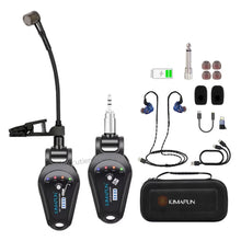 Kimafun KM-U307-1 Professional Wireless Saxophone Microphone System with in-ear Monitoring