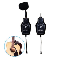 Kimafun KM-U407 Acoustic Guitar Violin Wireless Microphone Transmitter Receiver System