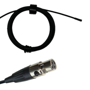 AKG Mini Lavaliere Microphones 3 Pin Mini XLR (TA3F) for Wireless Body Pack Radio Transmitters