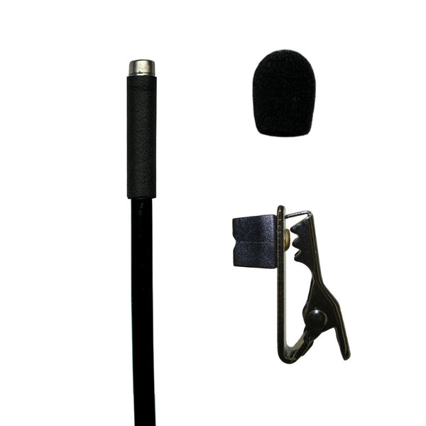 Lavaliere Microphones for Sennheiser Body Pack Transmitter with 3.5mm Locking Jack Plug Input