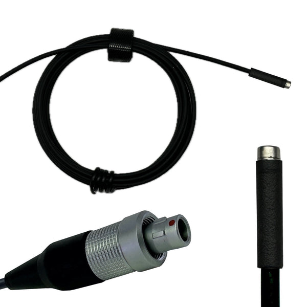 Lemo 3 Pin Microphone Lavaliere Lapel for Sennheiser Shure WisyCom Zaxcom Wireless Body Pack Radio Transmitter