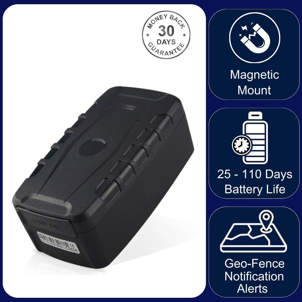 LK209C 4G GPS Car Tracker Magnetic Locator 20000mAh 240 Day Battery Truck Lorry Van Tracking
