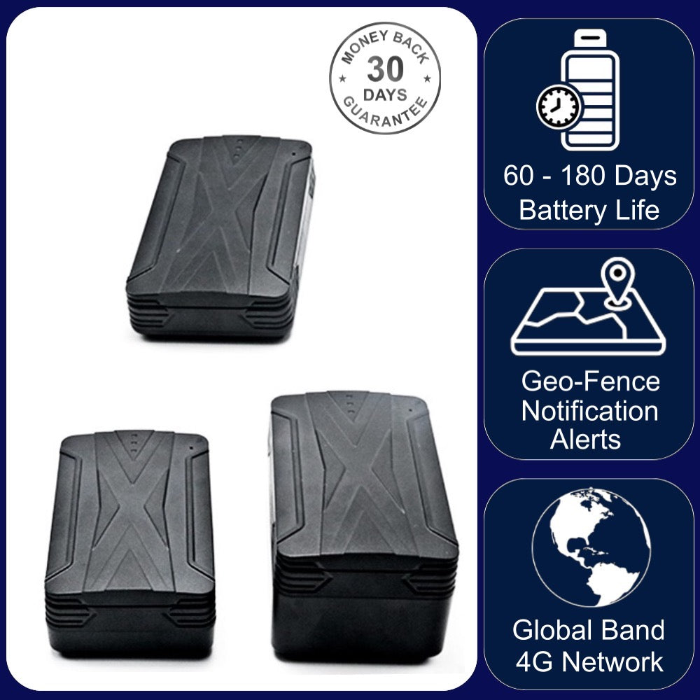LK970 Global Band GPS Tracker 4G 120 Day Battery Magnetic GEO Fence Motion Speed Drop Alarm Notification