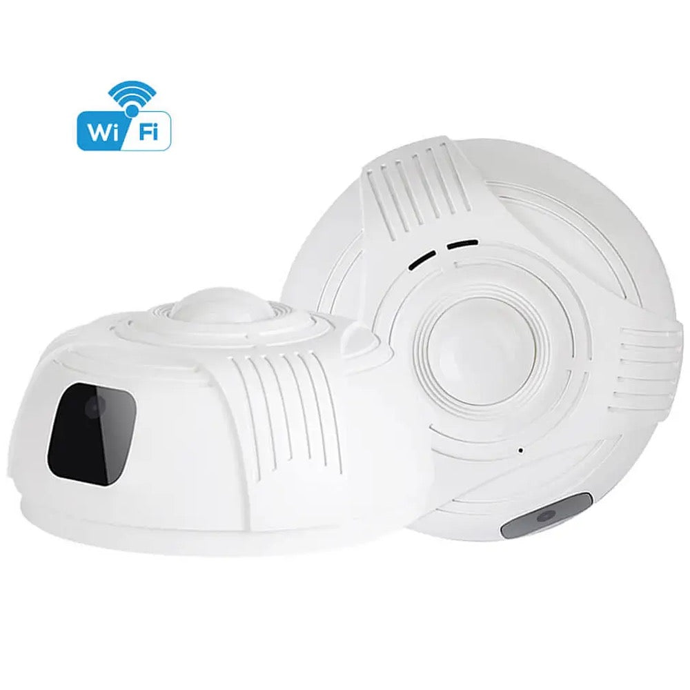 Ceiling Mount Surveillance Camera Wireless Wi-Fi 330 degree Horizontal Pan Video Recorder