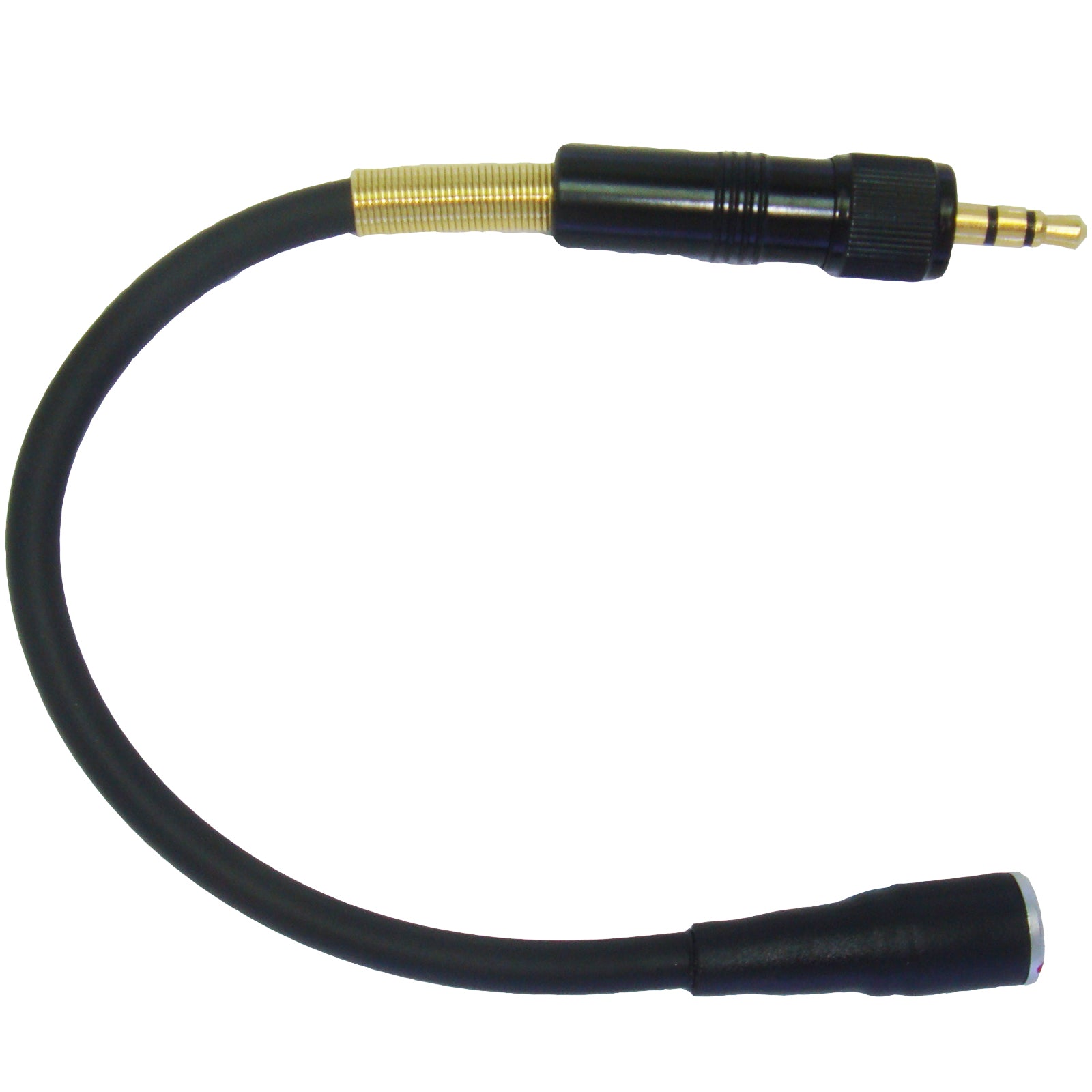 Microphone Adapter for Trantec or Beyerdynamic Lemo 4 Pin to Convert Lavaliere Ear-Hook to Different Body Pack Transmitter