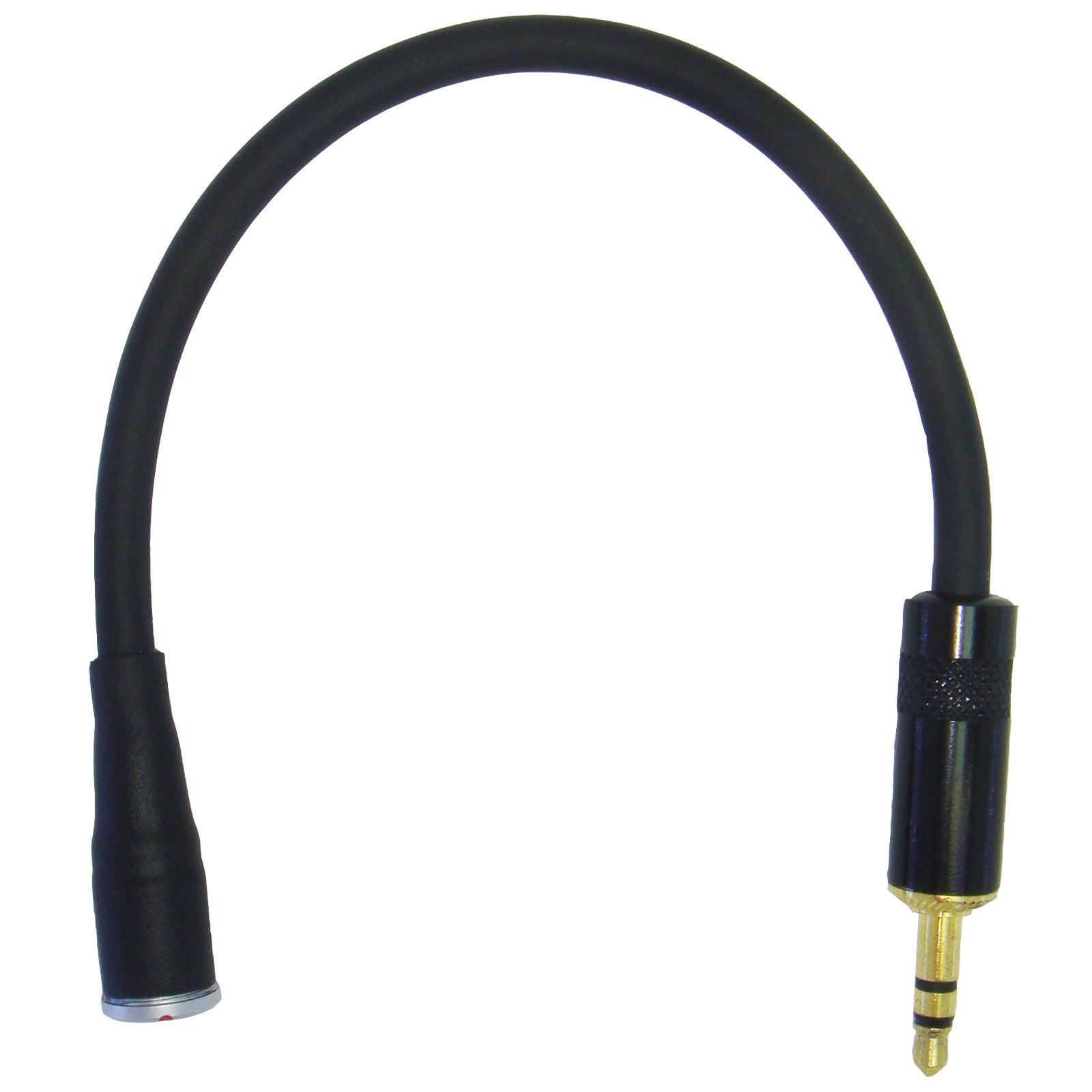 Microphone Adapter for Trantec or Beyerdynamic Lemo 4 Pin to Convert Lavaliere Ear-Hook to Different Body Pack Transmitter